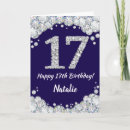 Search for 17th birthday cards 17 seventeen years old