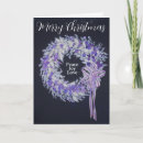 Search for standard christmas cards Wreath