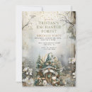 Search for enchanted forest party invitations Magical