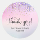 Search for pink gold confetti baby shower stickers Mother to be