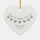 Search for 60th wedding anniversary christmas tree decorations Sixty