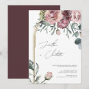 Search for mauve invitations Dusty rose