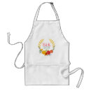 Search for save the date aprons Floral