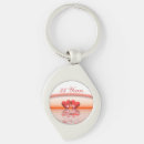 Search for coral wedding key rings For her