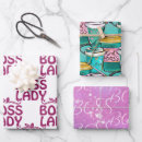 Search for words wrapping paper Girly