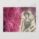 Search for vintage fashion postcards Woman