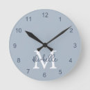 Search for monogram clocks Minimalist