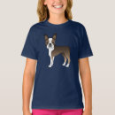 Search for boston terrier cartoon tshirts Cute