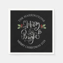Search for black christmas napkins Script