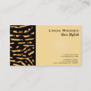Search for exotic animal business cards Jungle