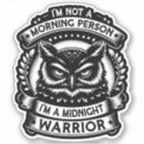 Search for midnight kiss stickers Owl