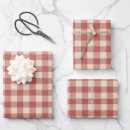 Search for red gingham wrapping paper Elegant