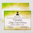 Search for green class reunion invitations College