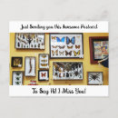 Search for miss you postcards Keeping in touch