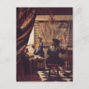 Search for baroque paintings postcards Johannes vermeer