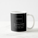Search for promo mugs Black and white