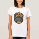 Search for the adventure begins tshirts Camping