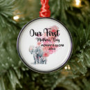 Search for babys first elephant christmas tree decorations Cute baby elephant