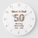Search for 50 year anniversary clocks Parents