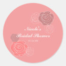 Search for coral floral stickers Elegant