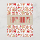 Search for gingerbread man postcards Whimsical