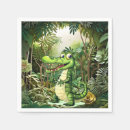Search for alligator napkins Birthday party