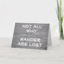 Search for wanders cards Not all who wander