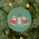 Search for pembroke welsh corgi christmas tree decorations Corgis