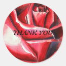 Search for crimson wedding stickers Thank you
