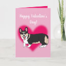 Search for corgi valentines day cards Pembroke welsh corgi