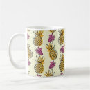 Search for pineapple illustration mugs Hand drawn
