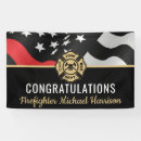 Search for firefighter banners Emergency services
