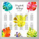 Search for tropical wedding seating charts Leaves