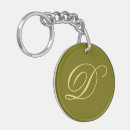 Search for letter d key rings Monogrammed