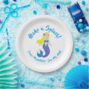 Search for mermaid paper plates Party