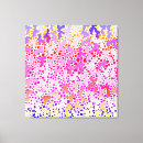 Search for doodling canvas prints Pink