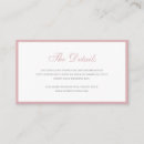 Search for wedding enclosure cards Pink