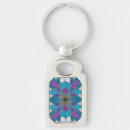 Search for stained glass key rings Colourful