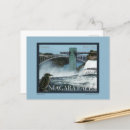 Search for niagara falls canada postcards Blue