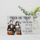 Search for spooky wedding save the dates Bats