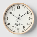 Search for silent clocks Large