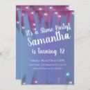 Search for glitter slime invitations Colourful