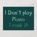 Search for keyboard player postcards Pianist
