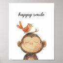 Search for happy monkey posters Animals