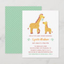 Search for yellow giraffe invitations Green