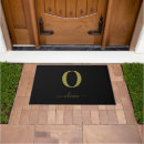 Search for black and gold doormats Housewarming