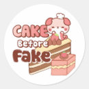 Search for cute kawaii cake stickers Funny