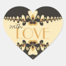 Search for flaming heart stickers Retro