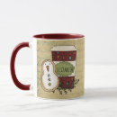 Search for festive mugs Snowman