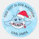 Search for funny shark cartoon stickers Cute